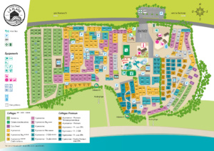 Camping La Plage plan 2023