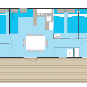 camping-mobil-home-bretagne-4-fleurs-40m2-6-personnes-plan camping-mobil-home-bretagne-4-fleurs-40m2-6-personnes-plan